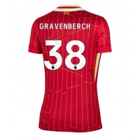 Liverpool Ryan Gravenberch #38 Hemmatröja Kvinnor 2024-25 Korta ärmar